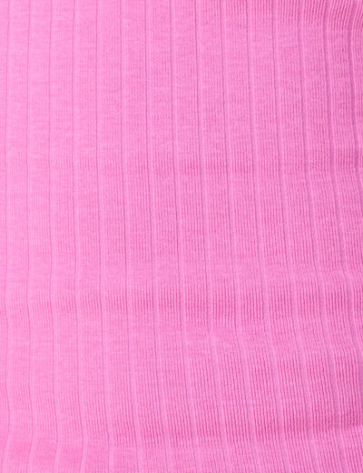 Débardeur bretelles larges rose framboise femme