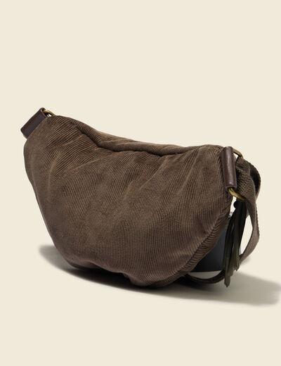 Accessoire en coton avec doublure taupe homme