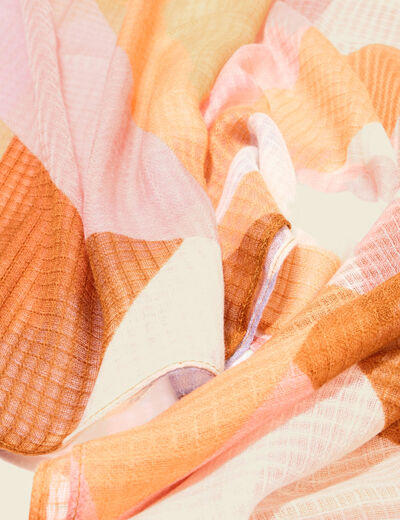 Foulard multicolore femme