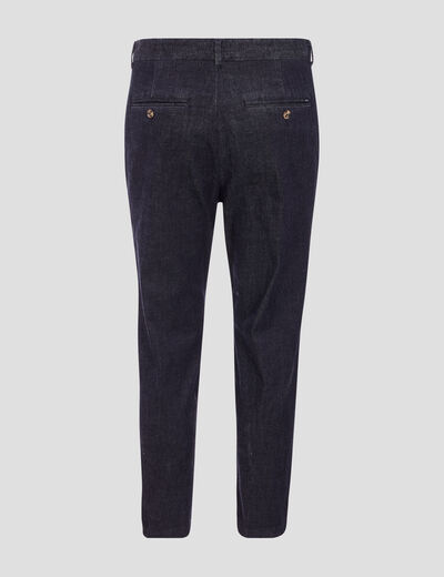 Jeans straight chino denim brut clean homme