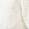 Pull col rond manches longues en coton ecru homme