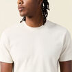 T-shirt manches courtes beige homme