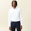 Chemise manches longues blanc homme