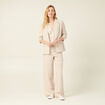 Veste blazer éco-responsable sable femme