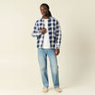 T-shirt manches courtes ecru homme