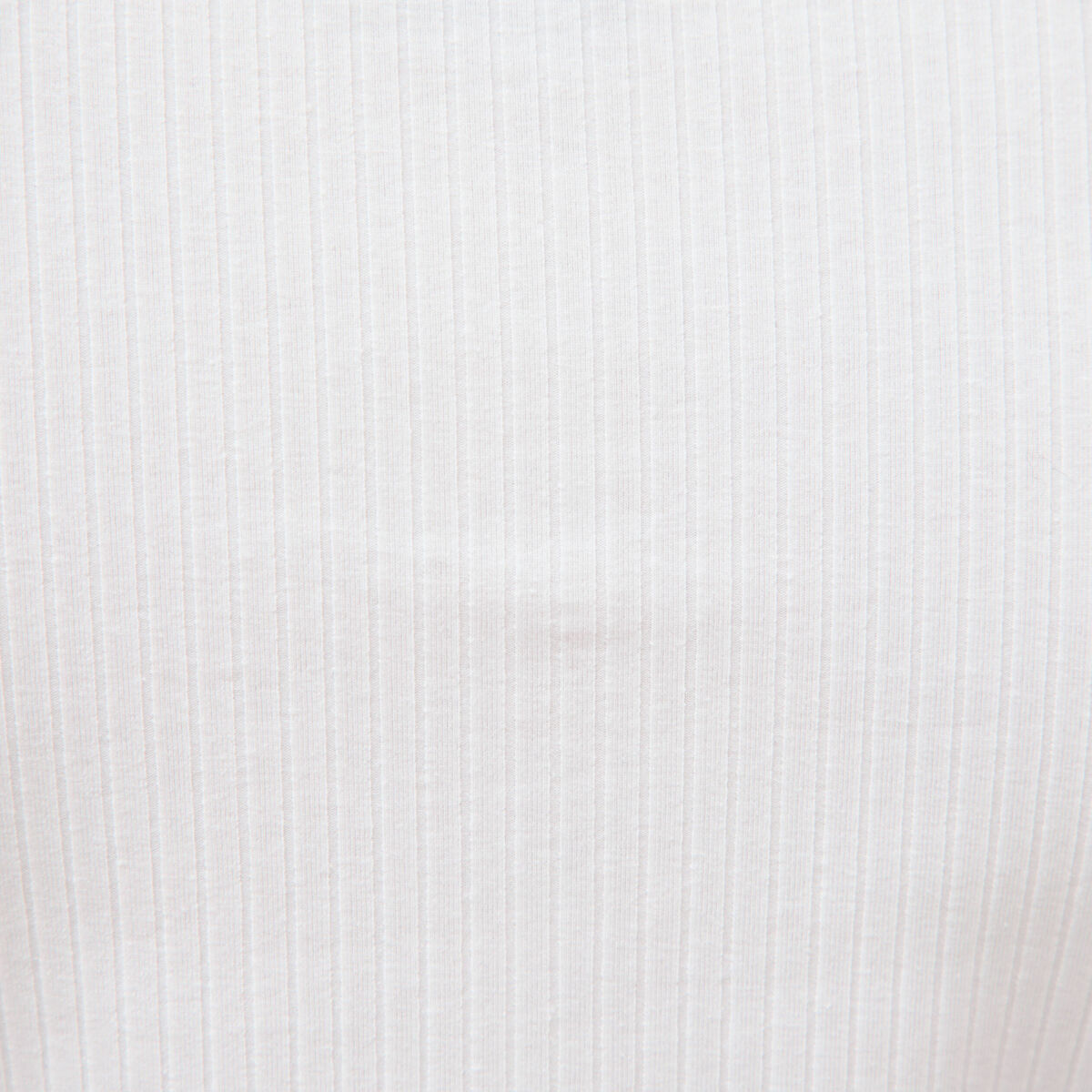 T-shirt c&ocirc;tel&eacute; ajust&eacute; manches courtes blanc femme