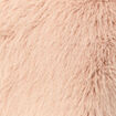 Veste fausse fourrure avec doublure vieux rose femme