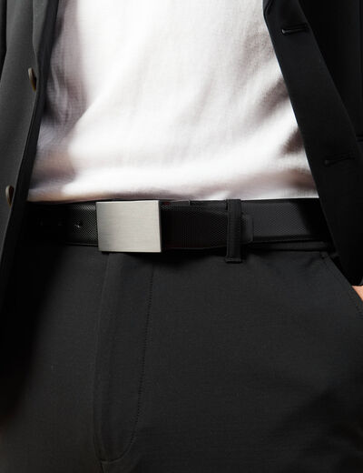 Ceinture noir homme