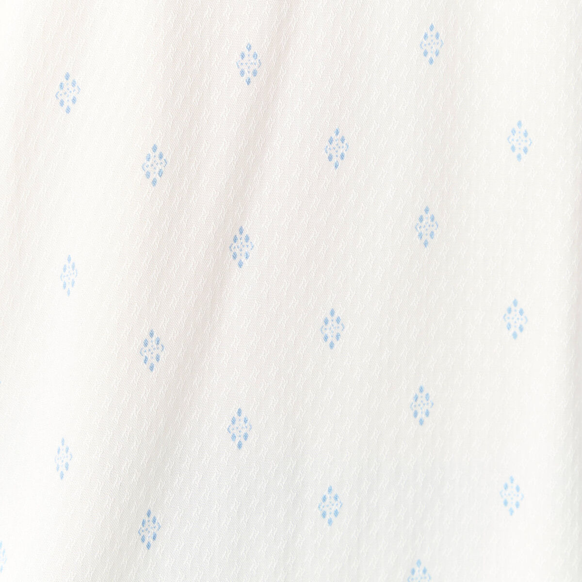 Blouse manches courtes bleu ciel femme