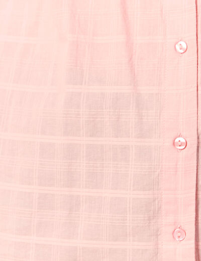 Blouse manches longues rose femme