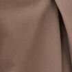 Pantalon large taille standard marron femme