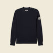 Pull manches longues bleu marine homme