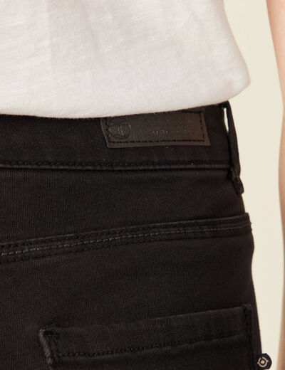 Jeans Lou - jegging denim noir femme