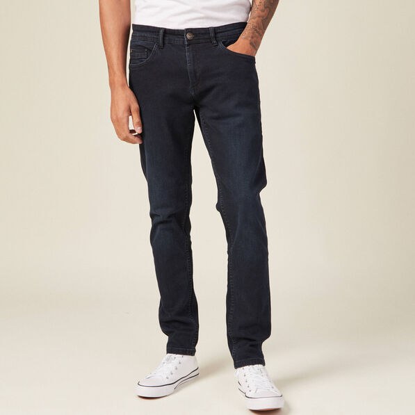 jeans slim eco responsable denim blue black homme Jeans slim éco-responsable denim blue black homme