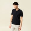 Polo manches courtes noir homme