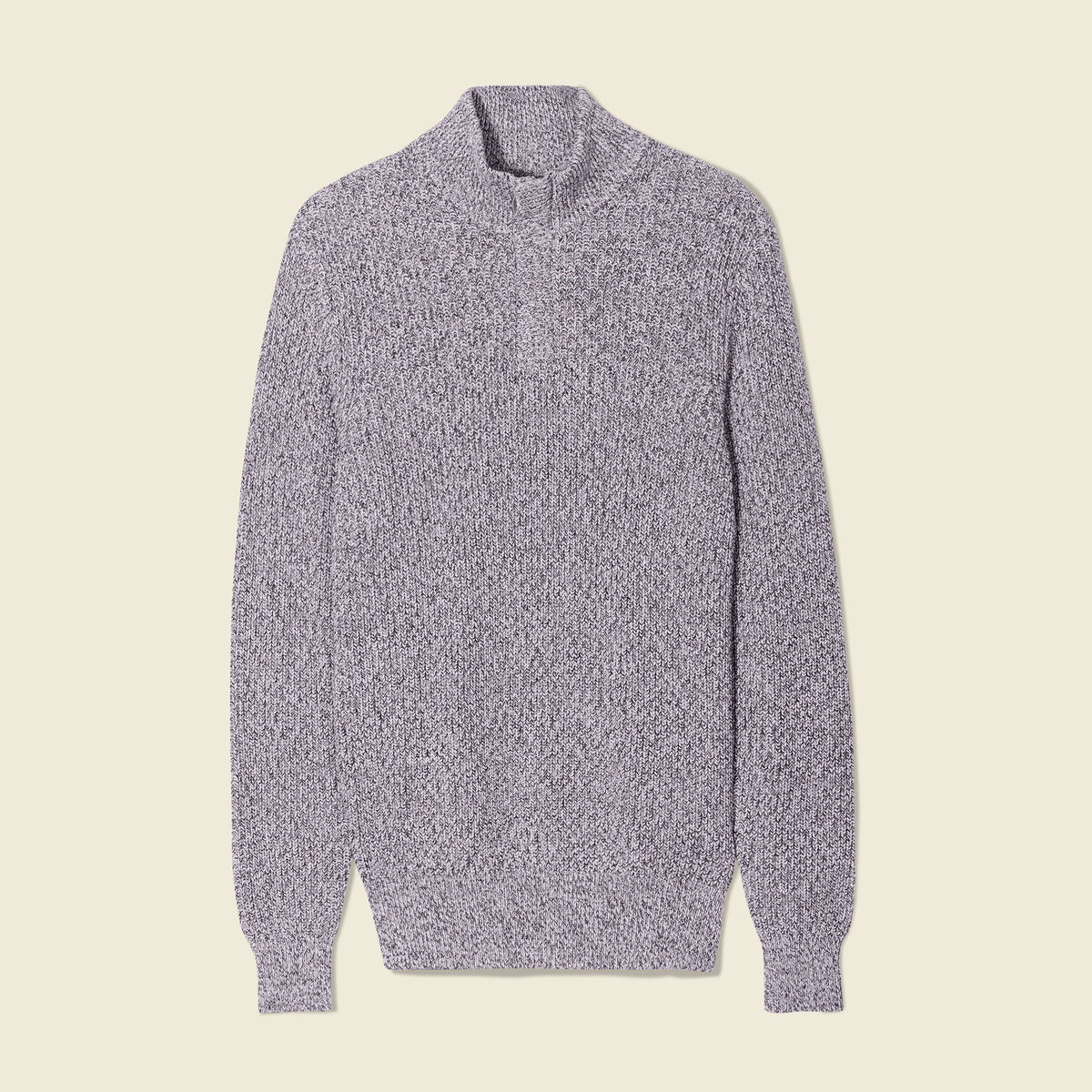 Pull manches longues gris foncé homme