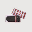 Gants en cuir noir homme