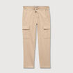 Pantalon battle longueur 32 beige homme