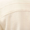 Chemise boyfriend manches courtes ecru homme