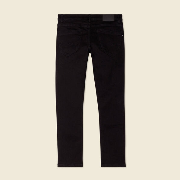 Jeans slim éco-responsable denim noir homme