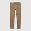 Pantalon chino slim sable homme