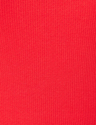 Débardeur bretelles larges rouge foncé femme