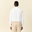 Chemise manches longues blanc homme