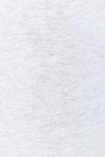 Débardeur femme uni col arrondi Instinct blanc femme