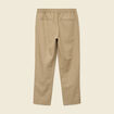 Pantalon coupe straight vert olive homme