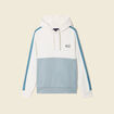 Sweat éco-responsable bleu gris homme