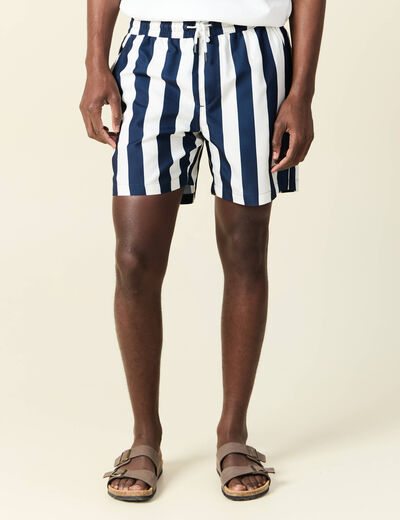 Short de bain bleu marine homme