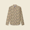 Chemise à manches longues beige homme