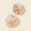 Boucles d'oreilles pendantes couleur or femme