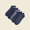 Paire de chaussettes bleu marine femme