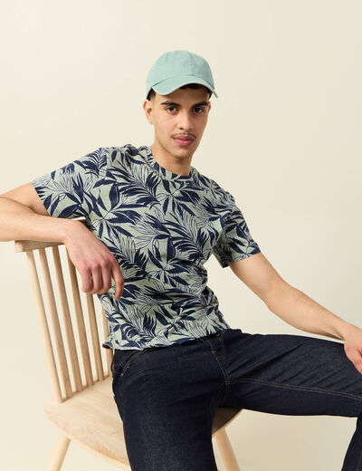 T-shirt manches courtes vert homme