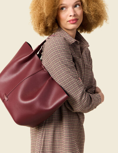 Sac cabas prune femme