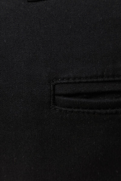 Pantalon slim Instinct chino noir homme