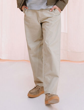 Pantalon beige homme