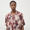 Chemise boyfriend manches courtes prune homme