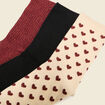 Paire de chaussettes noir femme