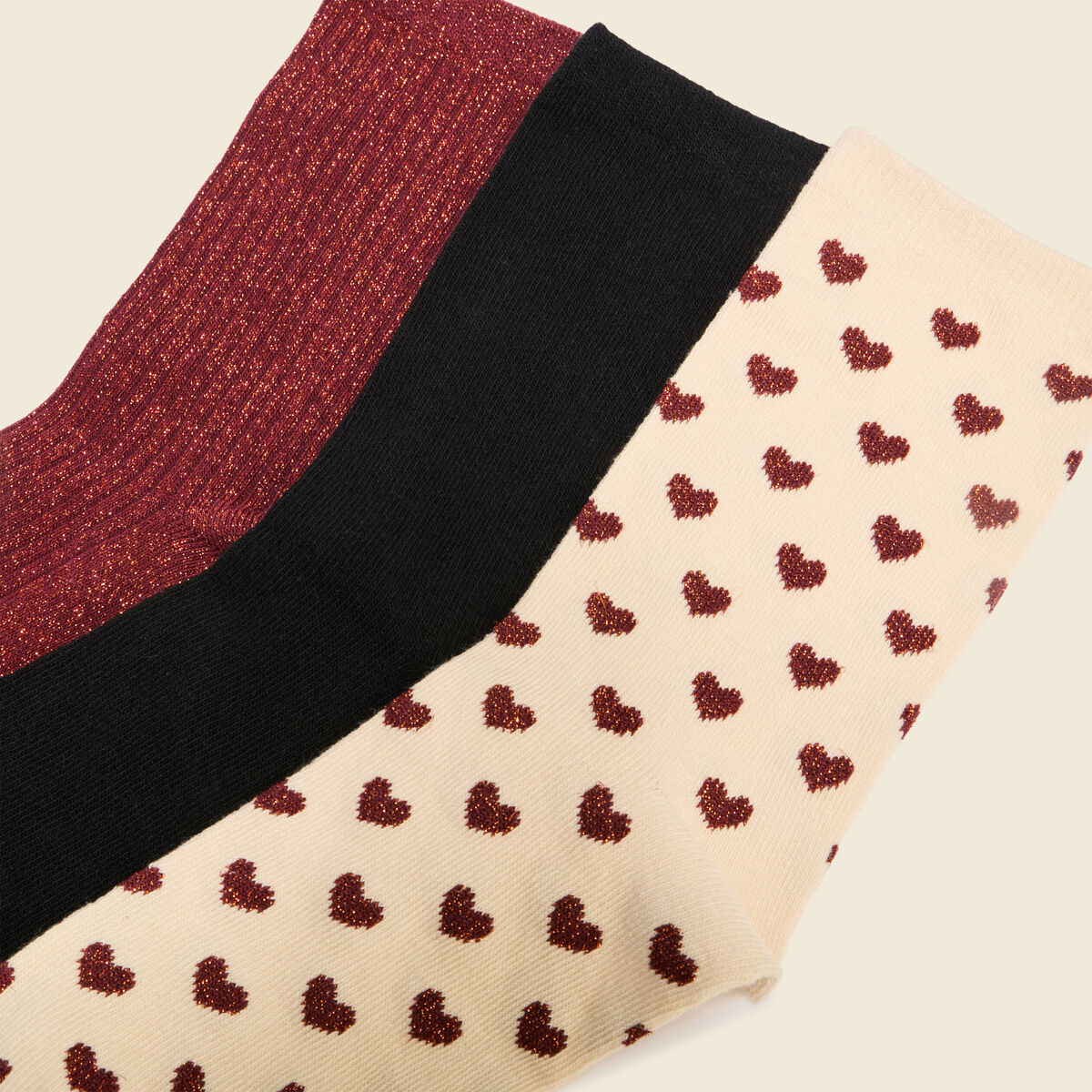 Paire de chaussettes noir femme