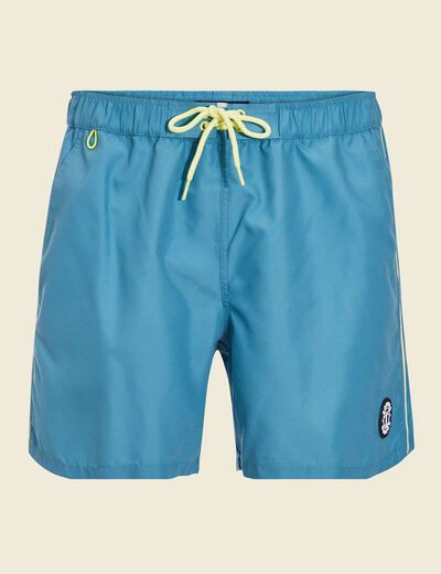 Short de bain bleu pétrole homme