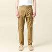 Pantalon chino slim vert kaki homme