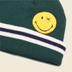 Bonnet SmileyWorld vert fonc&eacute; homme