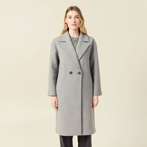manteau oversize long gris femme Manteau oversize long gris femme