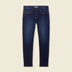 Jeans slim 5 poches denim brut homme