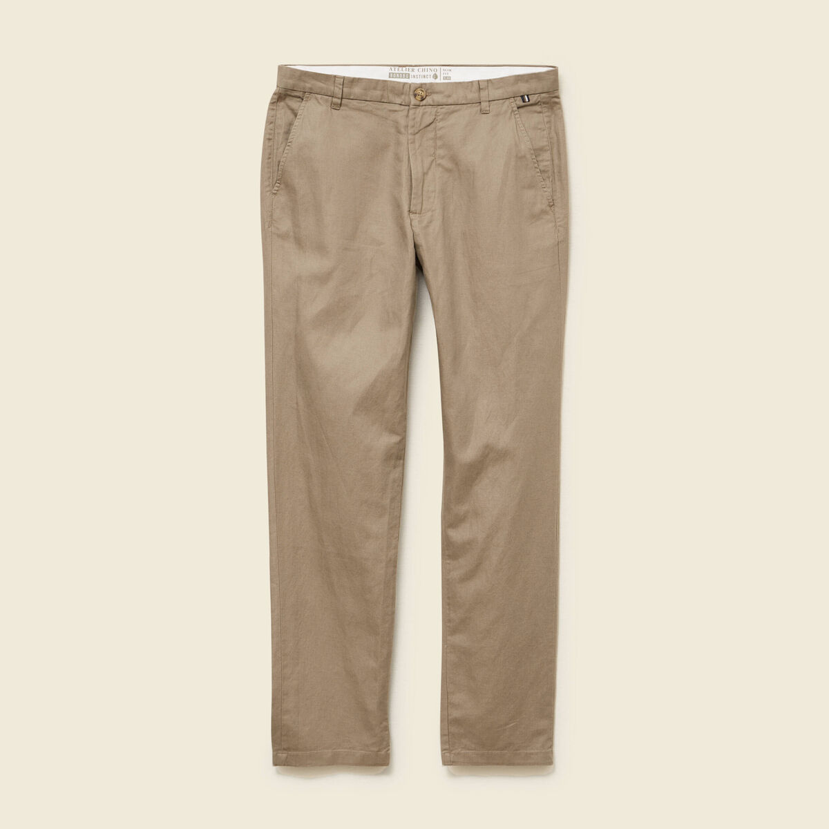 Pantalon chino sable homme