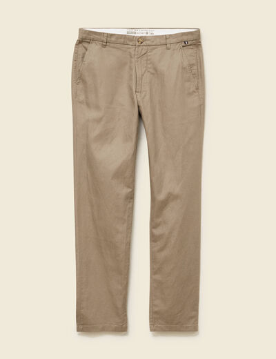 Pantalon chino sable homme