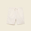 Bermuda coupe droite beige homme