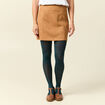 Jupe marron femme